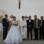 Walikota JFE Hadiri Pernikahan Pasangan Philip Senduk Dan Elvin Montolalu
